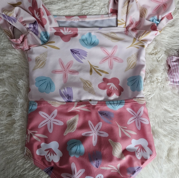 Disney Girls Swimsuits Sz 4t - Picture 3 of 5